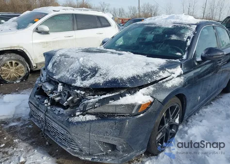 2024 Honda Civic Sport Touring из США, поврежденный, VIN 19XFL1H87RE030487